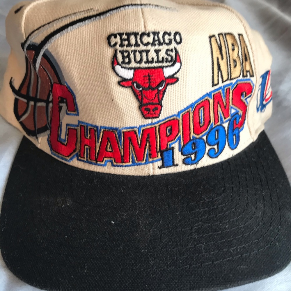 Chicago Bulls 1996 Championship Hat. Never worn.